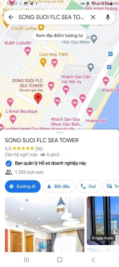 Song Suoi Flc Seatower - Seaview Apartment Quy Nhơn Extérieur photo